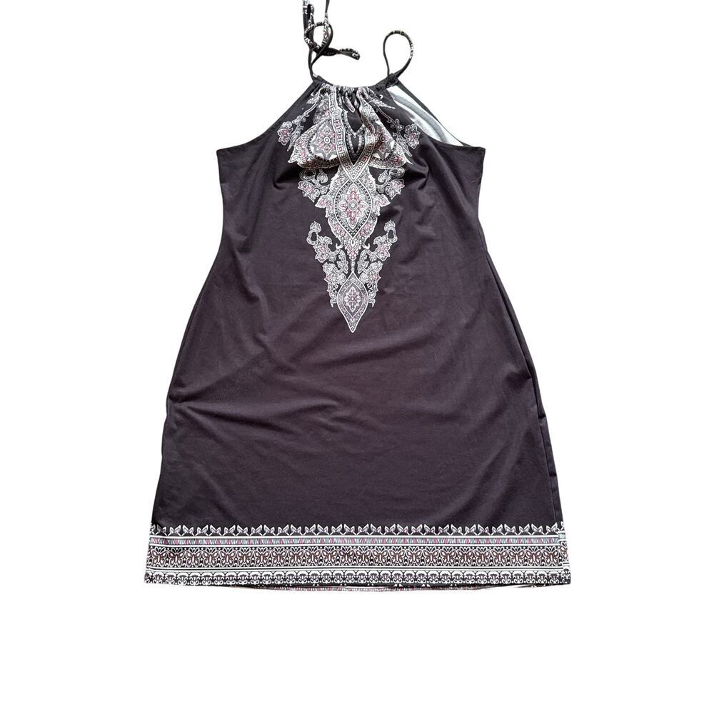 No Brand Black XLarge Halter Dress Cover up Resort Wear Beach Wear